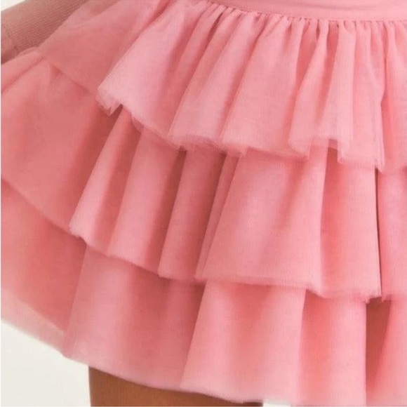 Loveshackfancy Tulle Ruffle Skirt - Picture 2 of 5